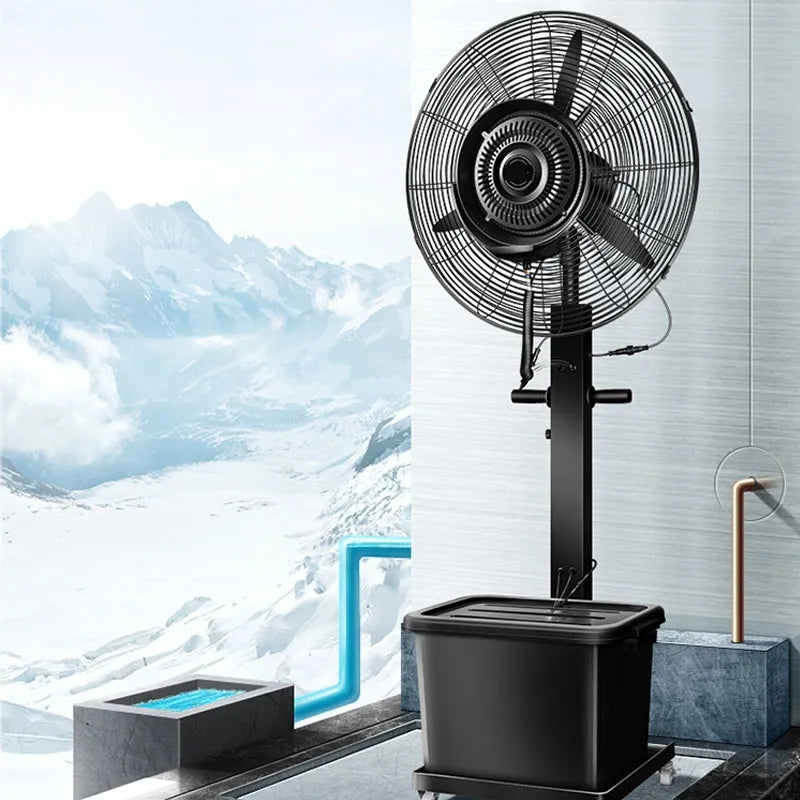 Veliki Ventilator sa Raspršivačem Vode